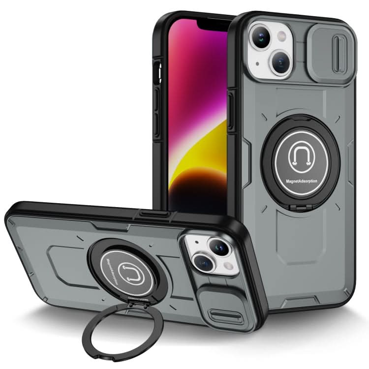 Sliding Camshield TPU Hybrid PC Magnetic Holder Phone Case, Series 5