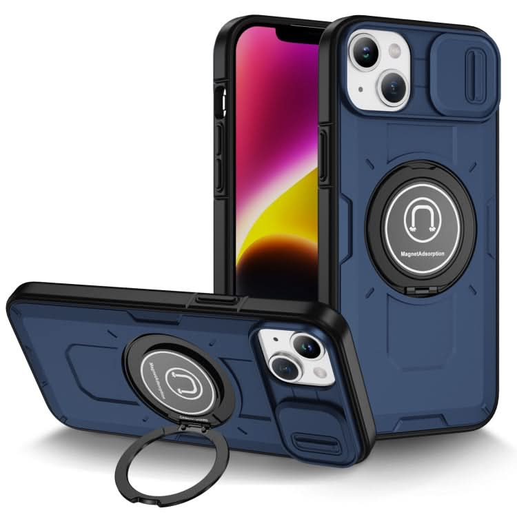 Sliding Camshield TPU Hybrid PC Magnetic Holder Phone Case, Series 5