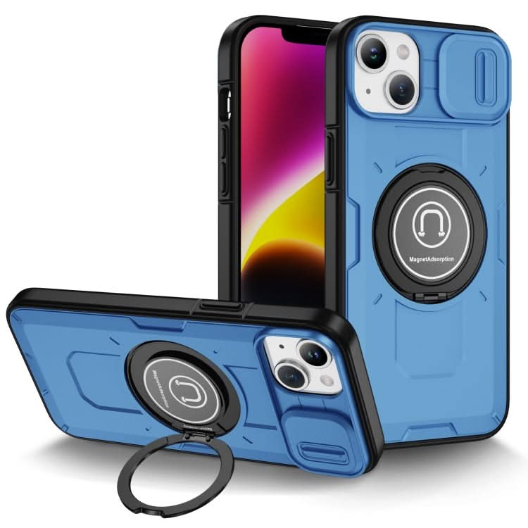 Sliding Camshield TPU Hybrid PC Magnetic Holder Phone Case, Series 5