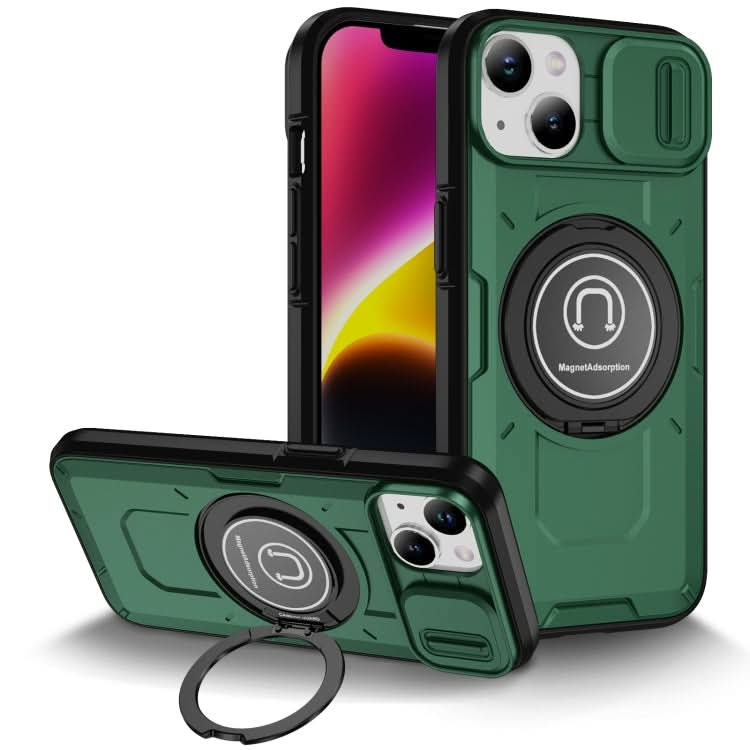 Sliding Camshield TPU Hybrid PC Magnetic Holder Phone Case, Series 3