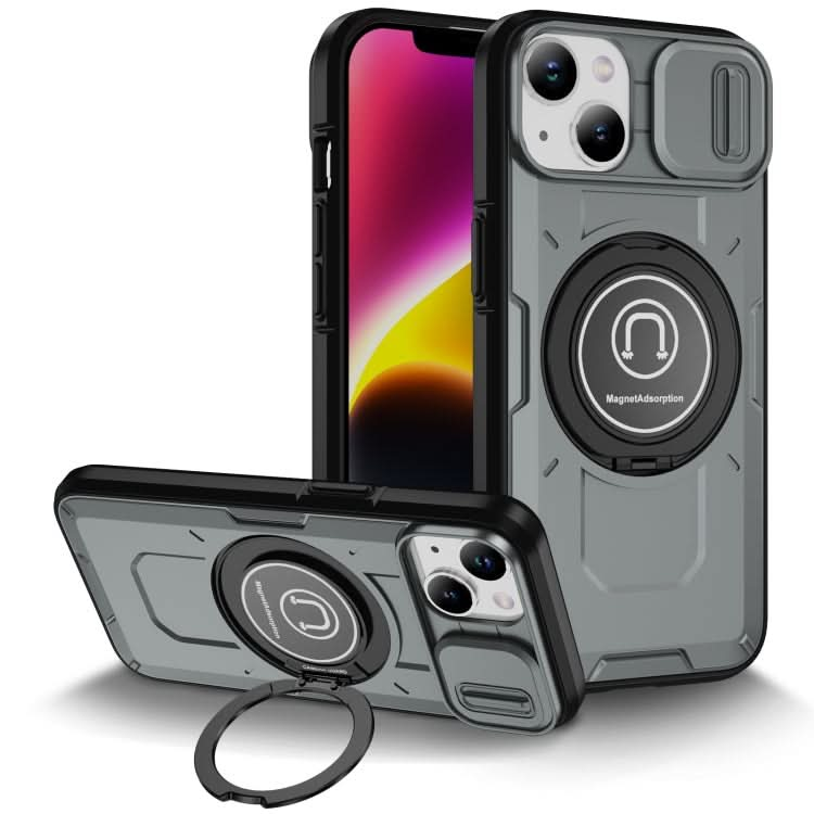 Sliding Camshield TPU Hybrid PC Magnetic Holder Phone Case, Series 3