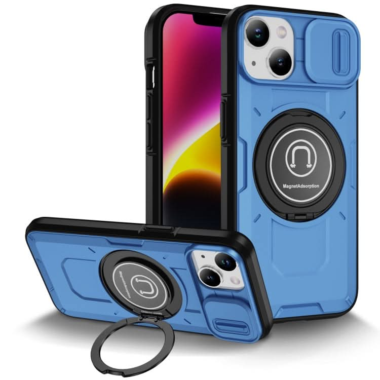 Sliding Camshield TPU Hybrid PC Magnetic Holder Phone Case, Series 3