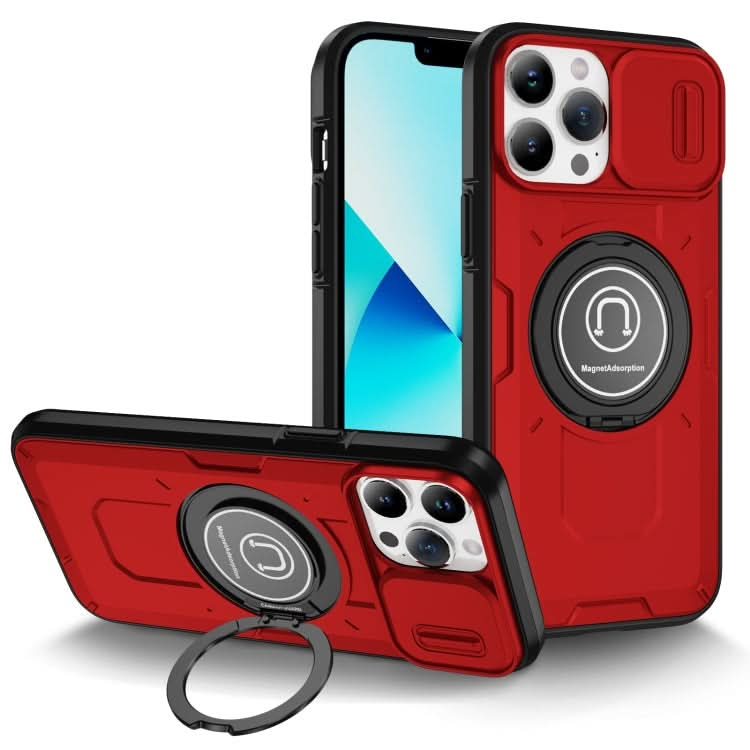 Sliding Camshield TPU Hybrid PC Magnetic Holder Phone Case, Series 4