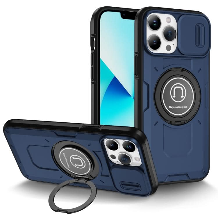 Sliding Camshield TPU Hybrid PC Magnetic Holder Phone Case, Series 4