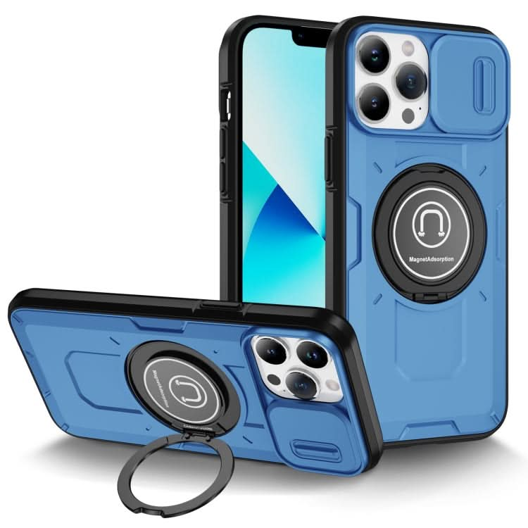 Sliding Camshield TPU Hybrid PC Magnetic Holder Phone Case, Series 4