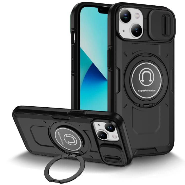 Sliding Camshield TPU Hybrid PC Magnetic Holder Phone Case, Series 4