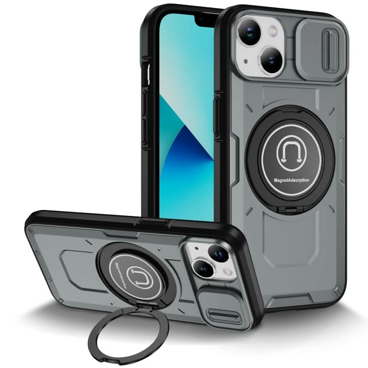 Sliding Camshield TPU Hybrid PC Magnetic Holder Phone Case, Series 4