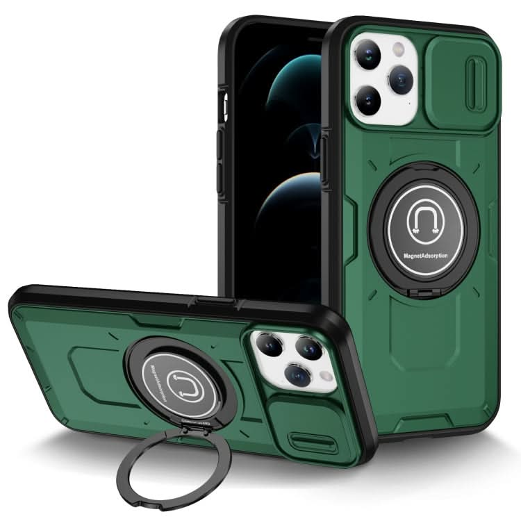 Sliding Camshield TPU Hybrid PC Magnetic Holder Phone Case, Series 2