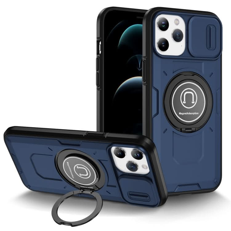 Sliding Camshield TPU Hybrid PC Magnetic Holder Phone Case, Series 2