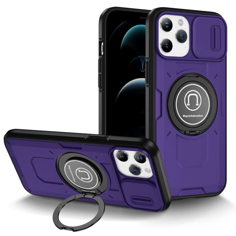 Sliding Camshield TPU Hybrid PC Magnetic Holder Phone Case, Series 2