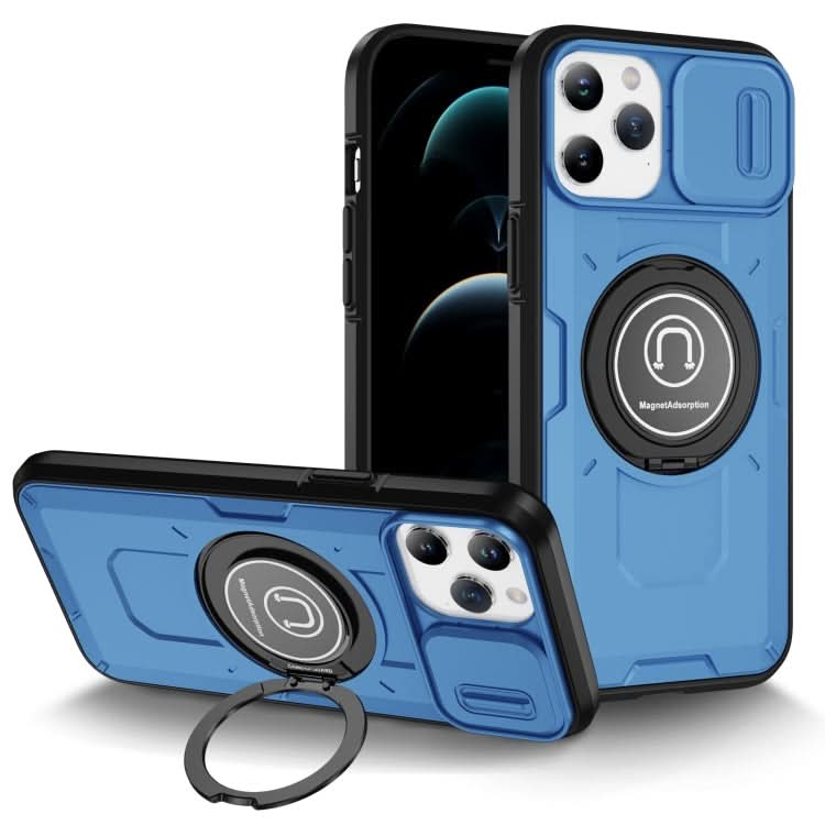 Sliding Camshield TPU Hybrid PC Magnetic Holder Phone Case, Series 1