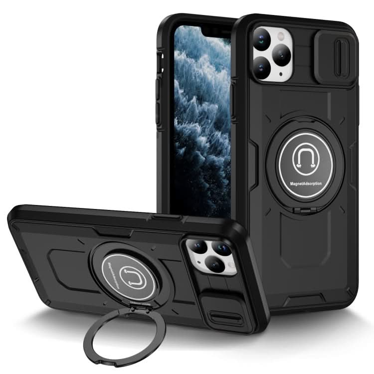 Sliding Camshield TPU Hybrid PC Magnetic Holder Phone Case, Series 3