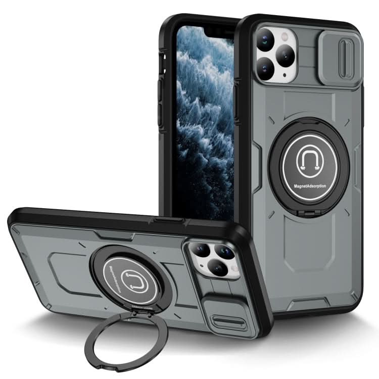 Sliding Camshield TPU Hybrid PC Magnetic Holder Phone Case, Series 3