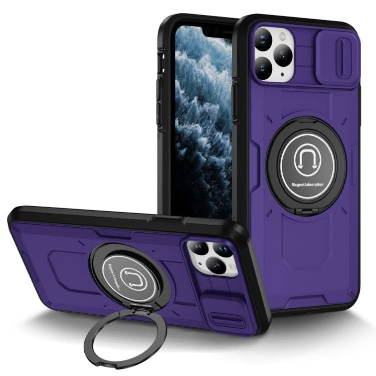 Sliding Camshield TPU Hybrid PC Magnetic Holder Phone Case, Series 3