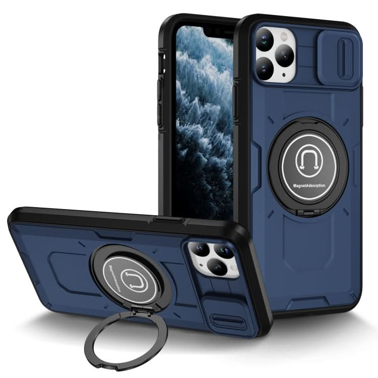 Sliding Camshield TPU Hybrid PC Magnetic Holder Phone Case, Series 2