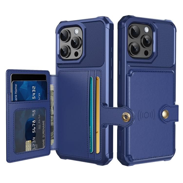 Magnetic Wallet Card Bag Leather Phone Case