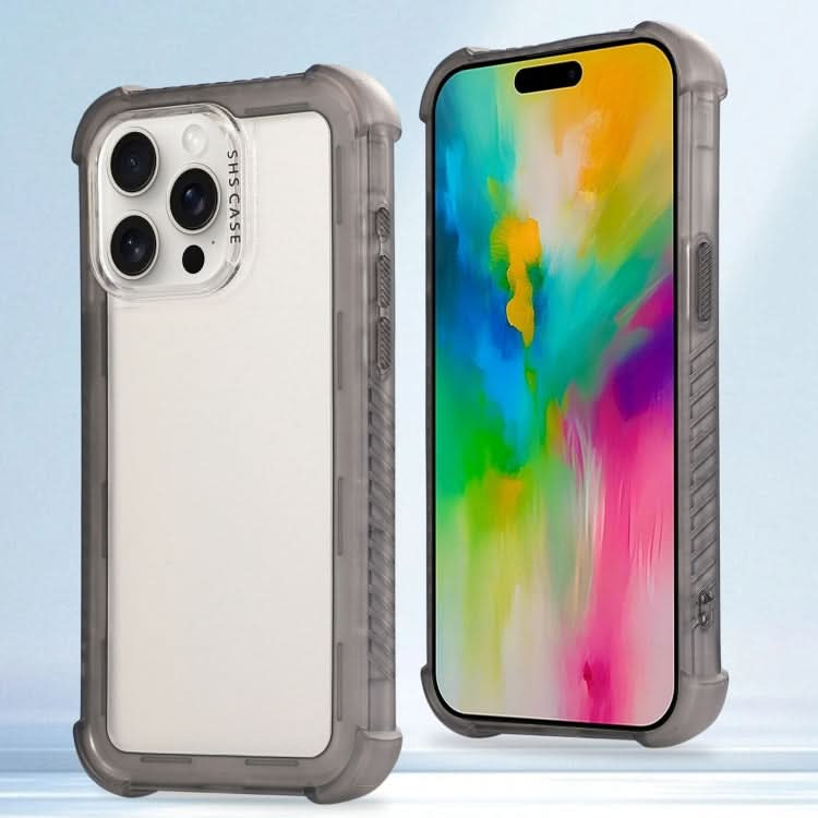 Transparent Matte TPU Hybrid PC 3-in-1 Phone Case, Series 3