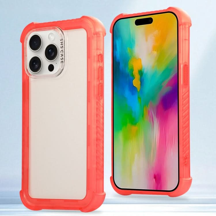 Transparent Matte TPU Hybrid PC 3-in-1 Phone Case, Series 3