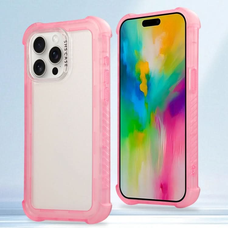 Transparent Matte TPU Hybrid PC 3-in-1 Phone Case, Series 3