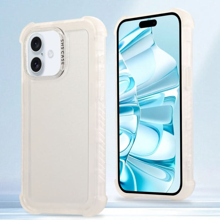 Transparent Matte TPU Hybrid PC 3-in-1 Phone Case, Series 1