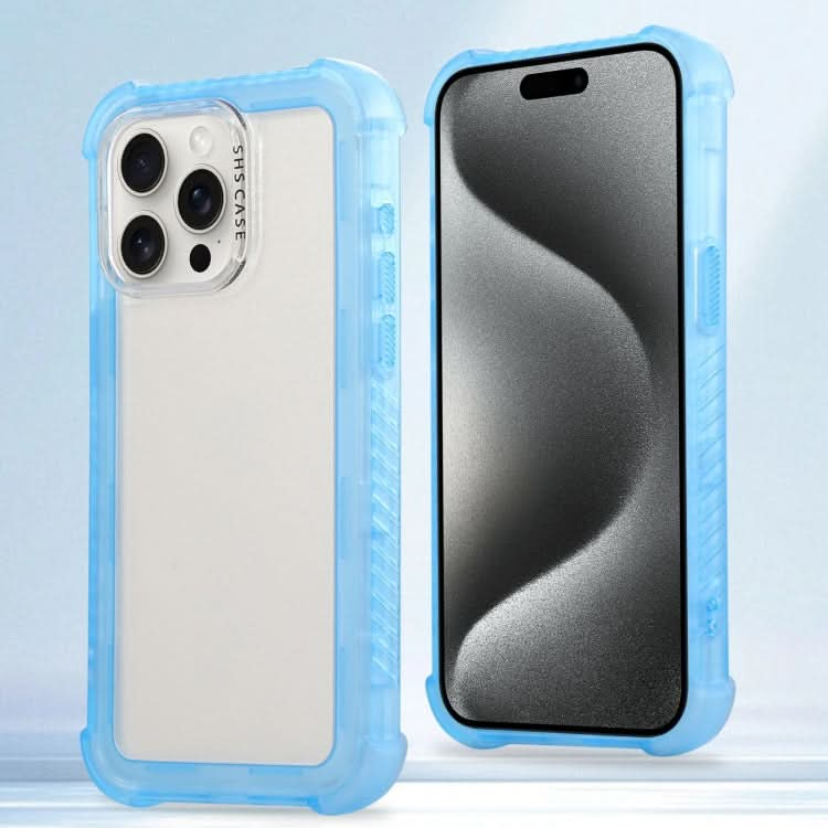 Transparent Matte TPU Hybrid PC 3-in-1 Phone Case, Series 1