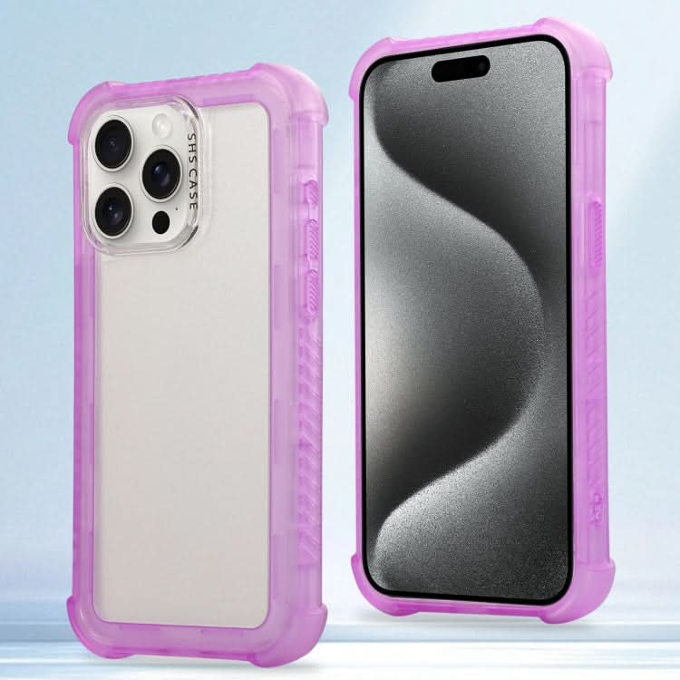 Transparent Matte TPU Hybrid PC 3-in-1 Phone Case, Series 2