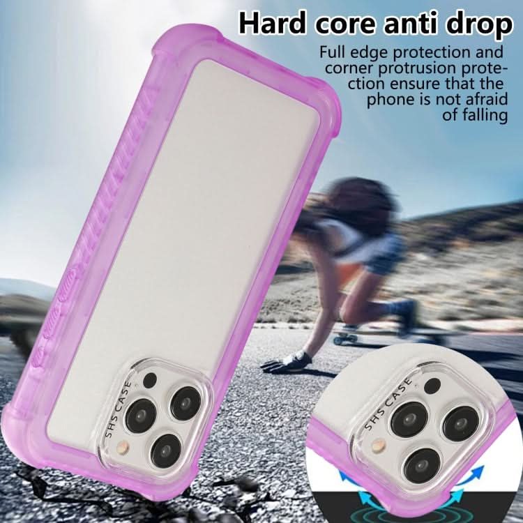 Transparent Matte TPU Hybrid PC 3-in-1 Phone Case, Series 2