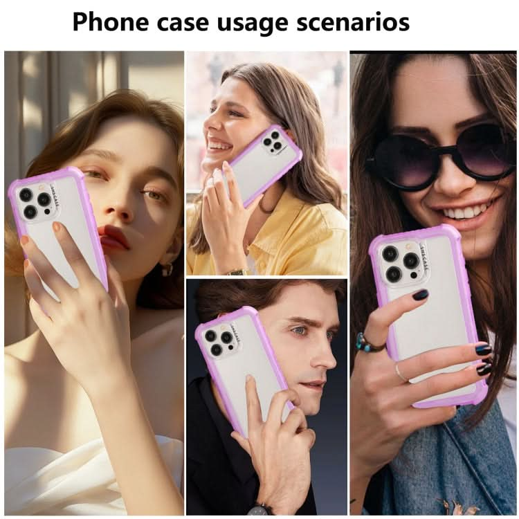 Transparent Matte TPU Hybrid PC 3-in-1 Phone Case, Series 2