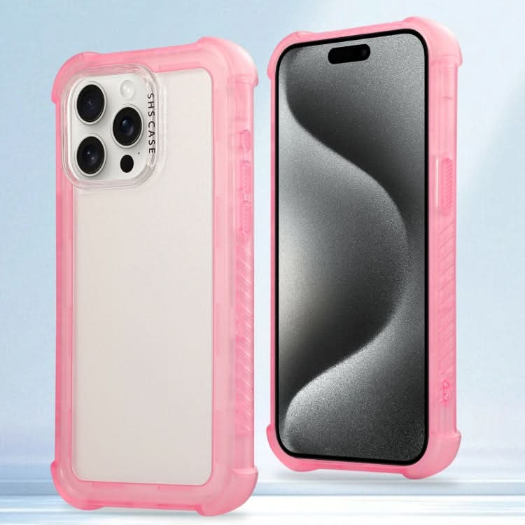 Transparent Matte TPU Hybrid PC 3-in-1 Phone Case, Series 2