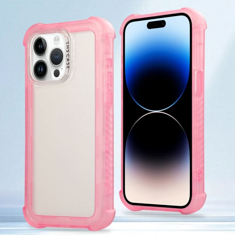 Transparent Matte TPU Hybrid PC 3-in-1 Phone Case, Series 1