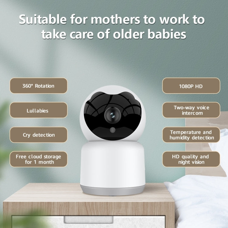 YT51 1920x1080 Home Baby Wireless Camera, with Temperature and Humidity Sensor Reluova