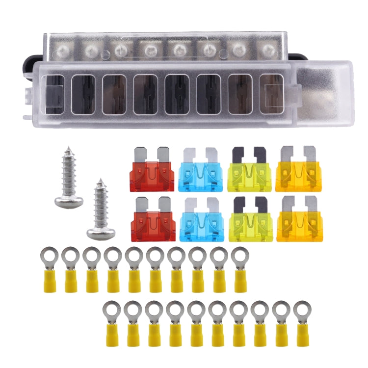 8 Way Fuse Block with 20pcs Terminals