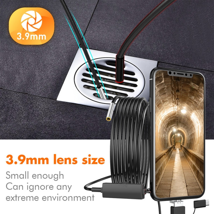 inskam107 3.9mm 3 In 1 HD Waterproof Industry Digital Endoscope Inspection Camera Reluova