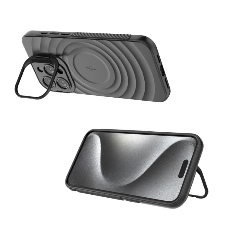 Lens Frame Bracket Corrugated MagSafe Phone Case