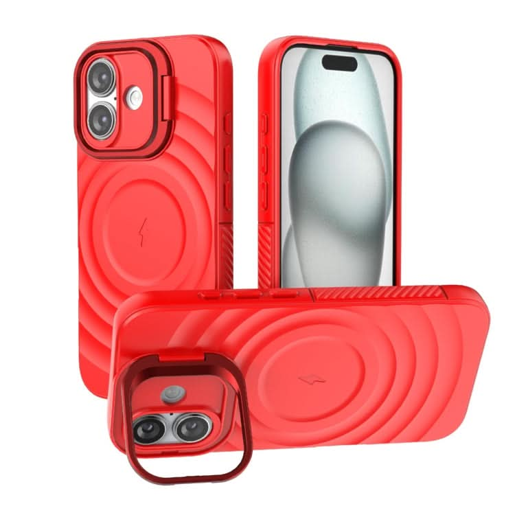 Lens Frame Bracket Corrugated MagSafe Phone Case