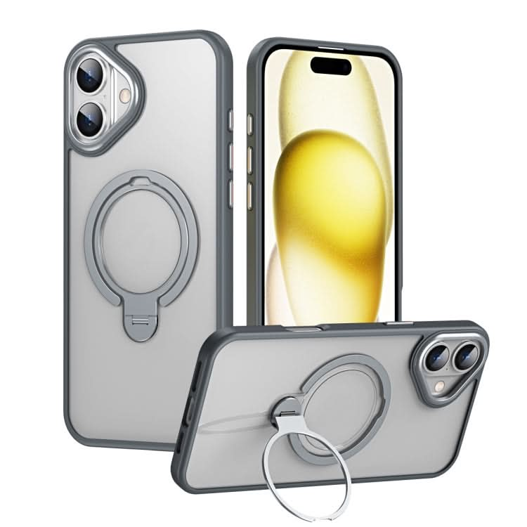 Double Ring MagSafe Magnetic Holder Phone Case