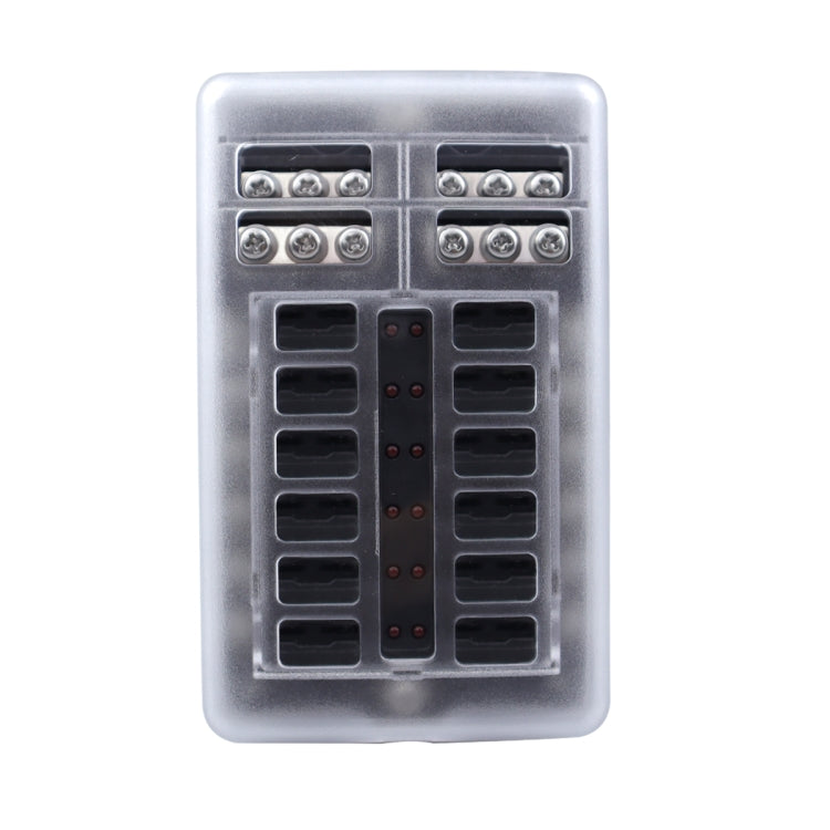 12 Way Fuse Block with 24pcs Fuses and 24pcs Terminals