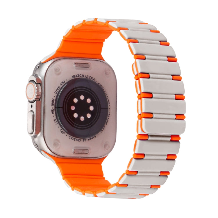 Two-color Magnetic Silicone Watch Band, Series 5