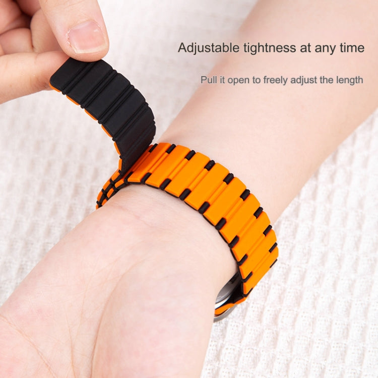 Two-color Magnetic Silicone Watch Band, Series 1 My Store