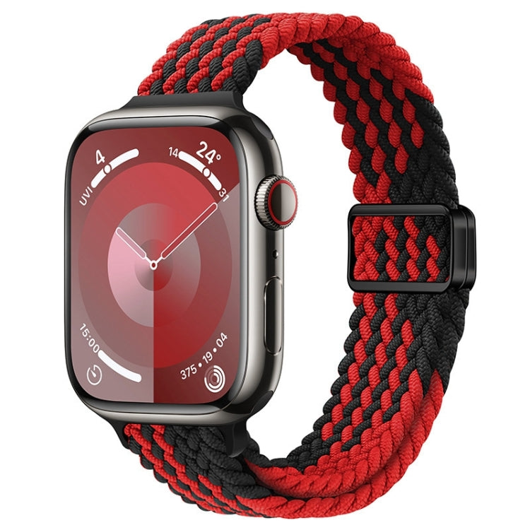 Slim Magnetic Buckle Nylon Braided Watch Band, Series 14