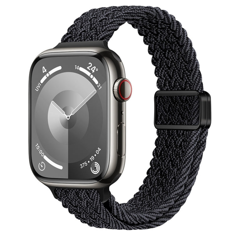 Slim Magnetic Buckle Nylon Braided Watch Band, Series 14