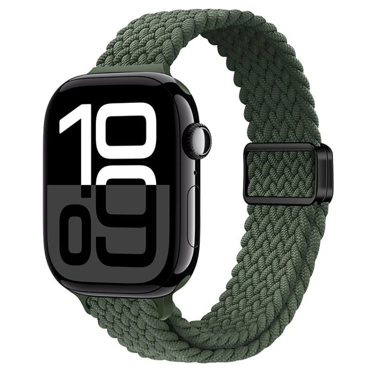 Slim Magnetic Buckle Nylon Braided Watch Band, Series 19