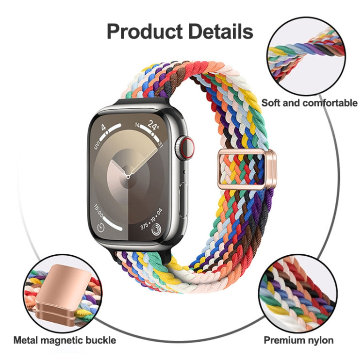 Slim Magnetic Buckle Nylon Braided Watch Band, Series 3 My Store