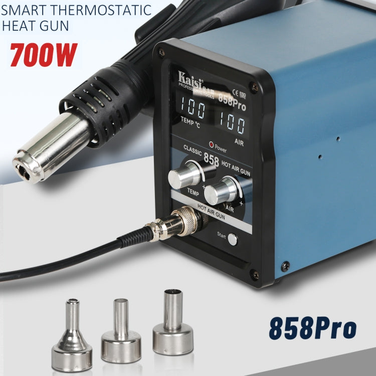 Kaisi 858Pro Smart Sleep Lead-free Digital Display Hot Air Gun Desoldering Station