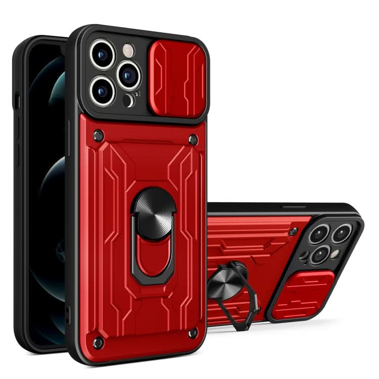 Sliding Camshield TPU+PC Phone Case with Card Slot, Series 2