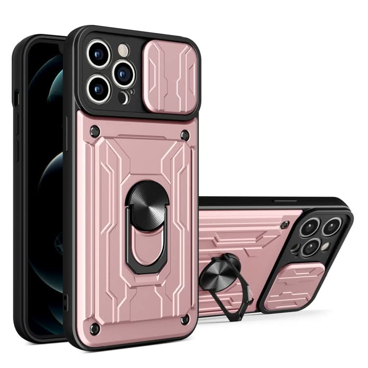 Sliding Camshield TPU+PC Phone Case with Card Slot, Series 2