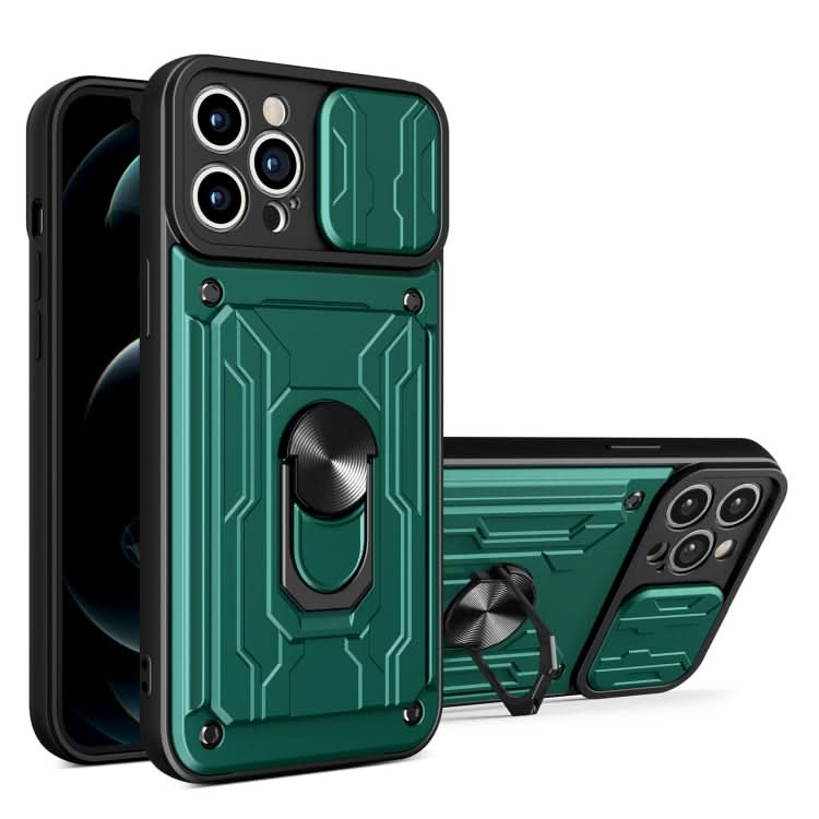 Sliding Camshield TPU+PC Phone Case with Card Slot, Series 2