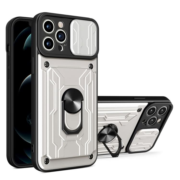 Sliding Camshield TPU+PC Phone Case with Card Slot, Series 2