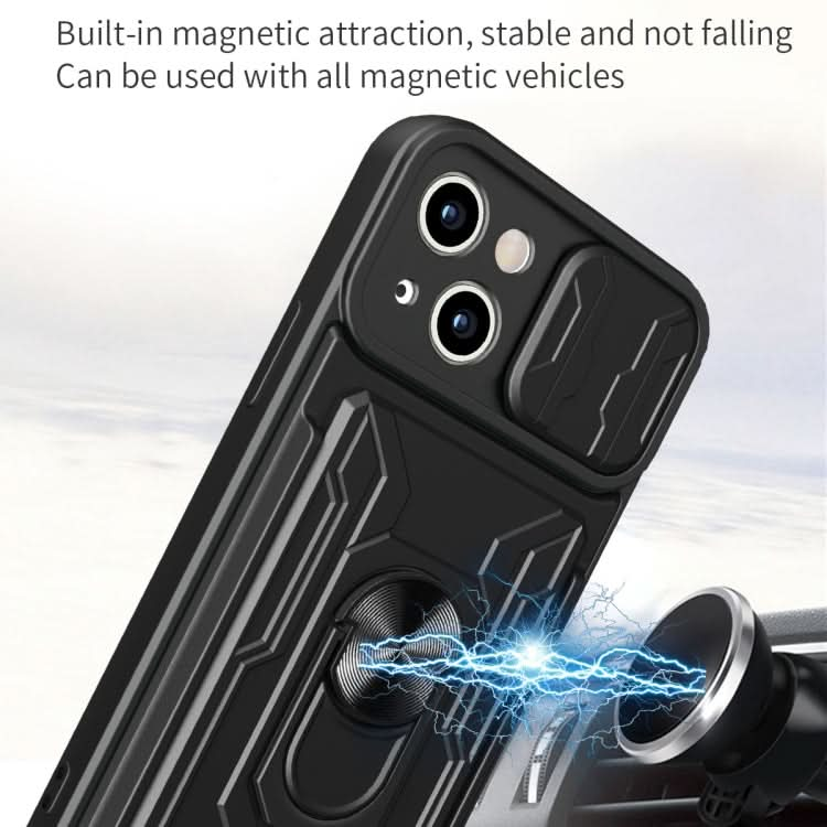 Sliding Camshield TPU+PC Phone Case with Card Slot, Series 2