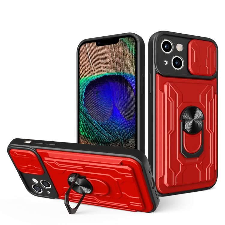 Sliding Camshield TPU+PC Phone Case with Card Slot, Series 2